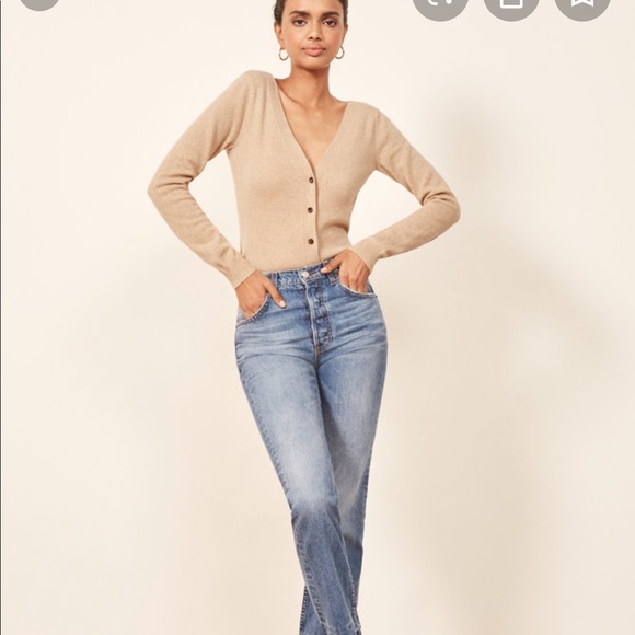Reformation Cashmere Cardigan 